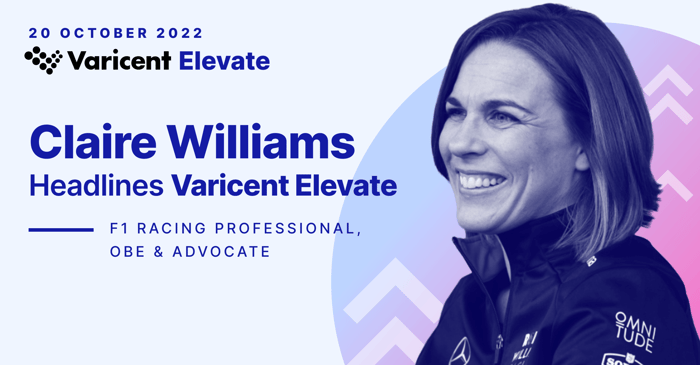 Claire Williams headlines Varicent Elevate 2022