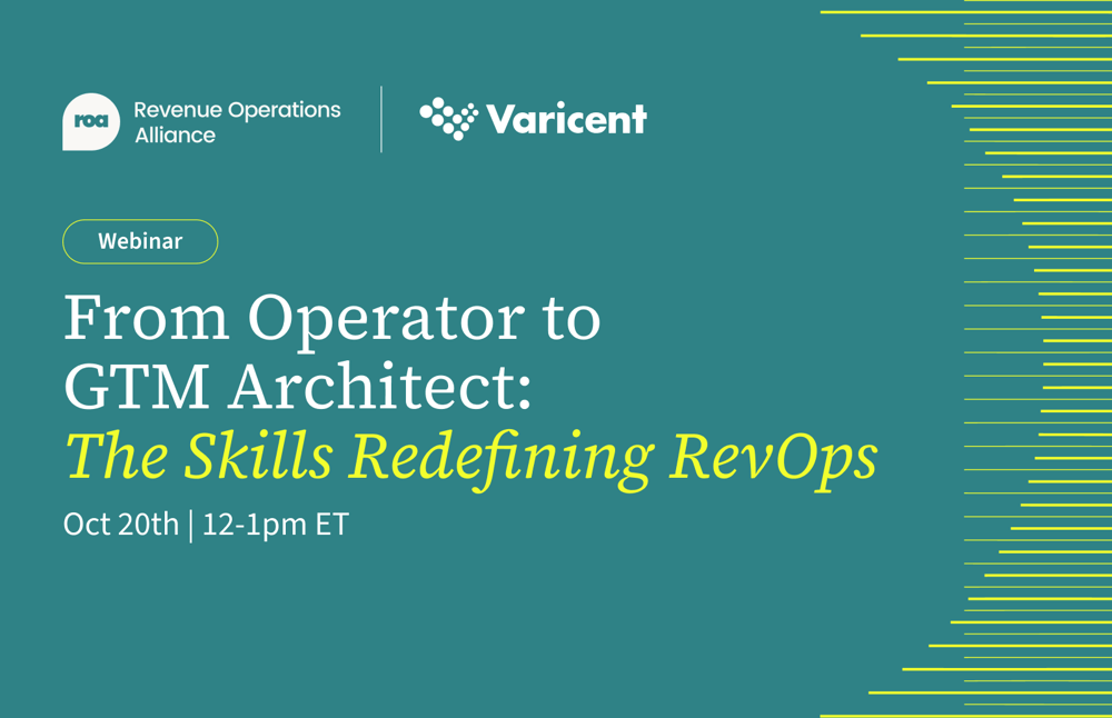 From Operator to GTM Architect: The Skills Redefining RevOps