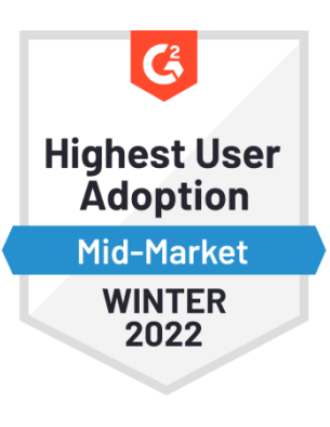 highest user winter 2022 badge