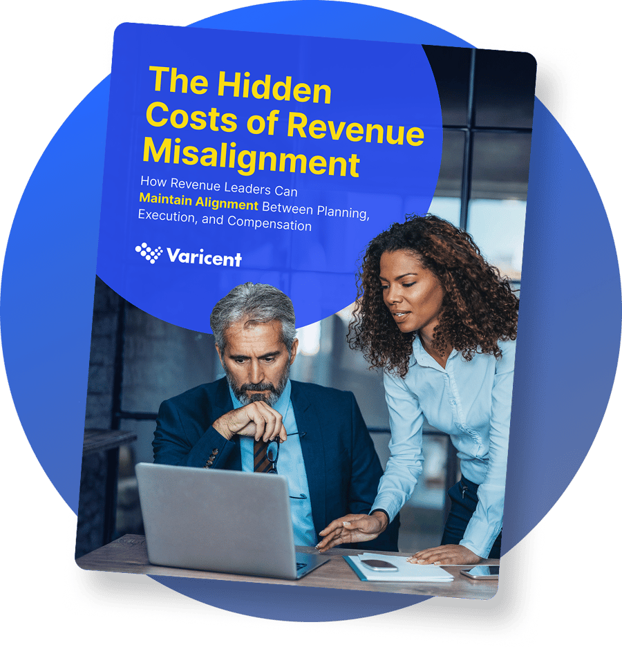 Illustration of a revenue plan drifting as territories and accounts change Illustration of a revenue plan drifting as territories and accounts change