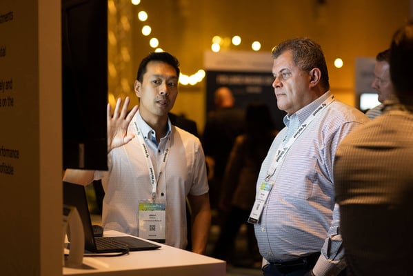 sales operations managers discussing market volatility
