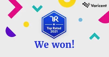 Varicent earns a 2021 Top Rated Award from TrustRadius