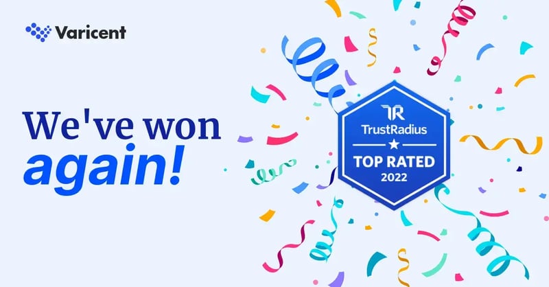 Varicent Earns TrustRadius 2022 Top Rated Award