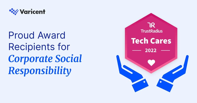 Varicent Earns a 2022 Tech Cares Award From TrustRadius
