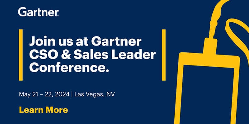 Gartner CSO & Sales Leader Conference 2024