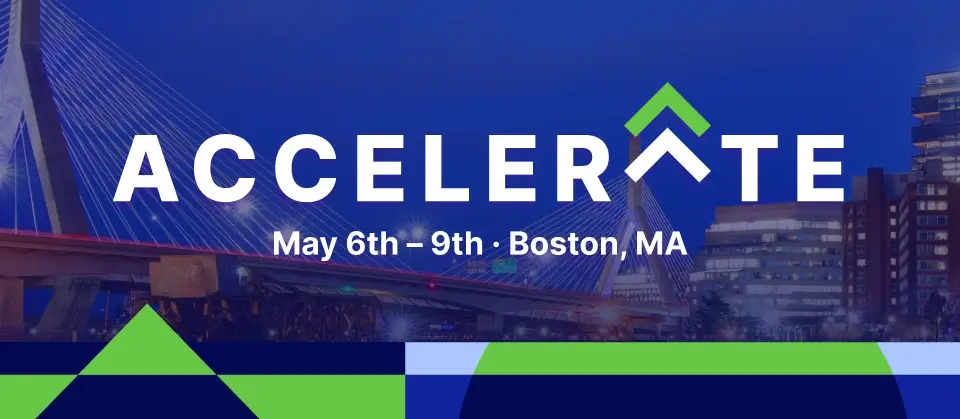 Accelerate May6th-9th Boston, MA