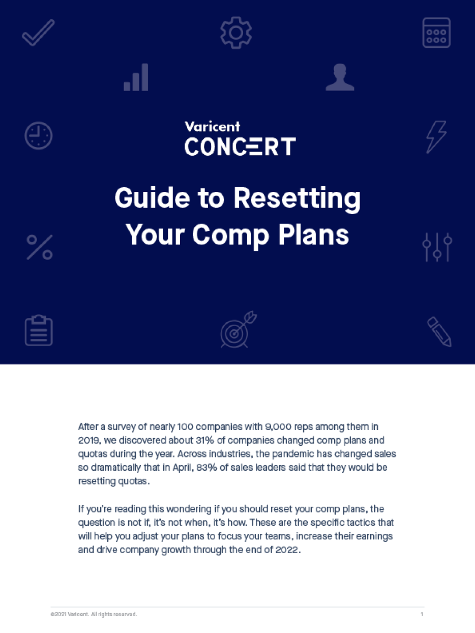 It's mid-year, do you need to reset your comp plans? Whether it's market fluctuations, new leadership, or economic downturn, stay ahead and reset your quotas. Learn how.