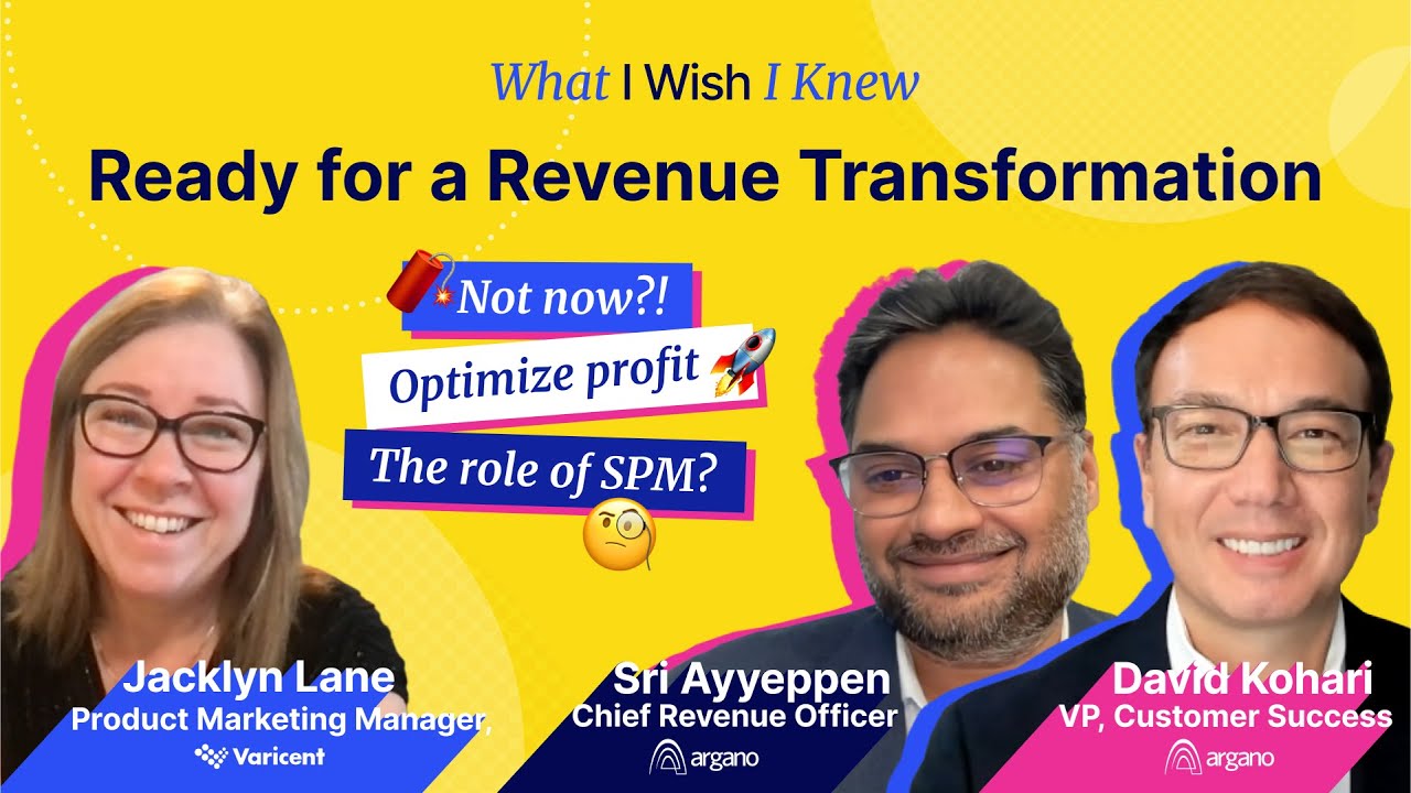 What I Wish I Knew: The Revenue Transformation and SPM Connection Video